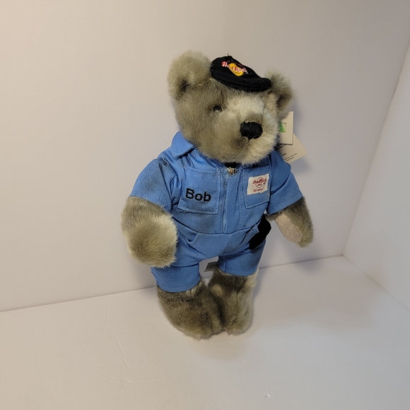 NWT Vintage Hard Rock Cafe 2008 Detroit Mechanic‎ Plush Stuffed Bear - Picture 2 of 10